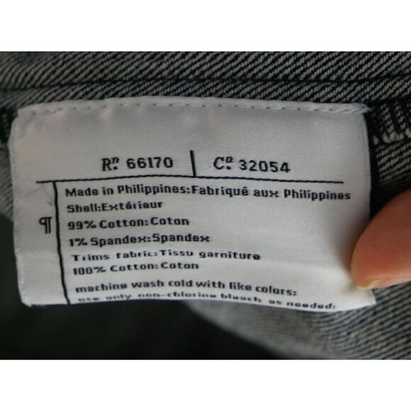 NEW Anthropologie Denim Knee Length Skirt Blue 29 - Picture 5 of 6